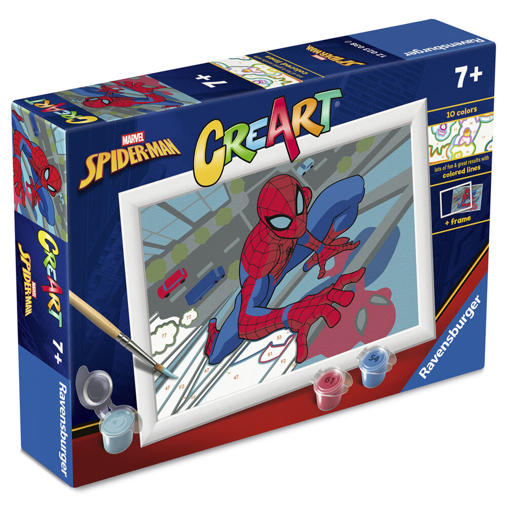 Imagen 3 - Kit De Pintura Creart Spiderman Marvel