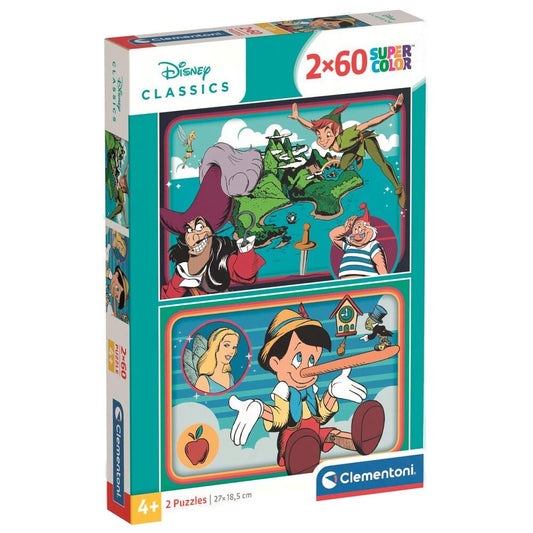 Imagen 1 - Puzzle Classic Disney 2X60pzs