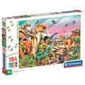 Imagen 1 - Puzzle Tierra De Dinosaurios 104Pzs