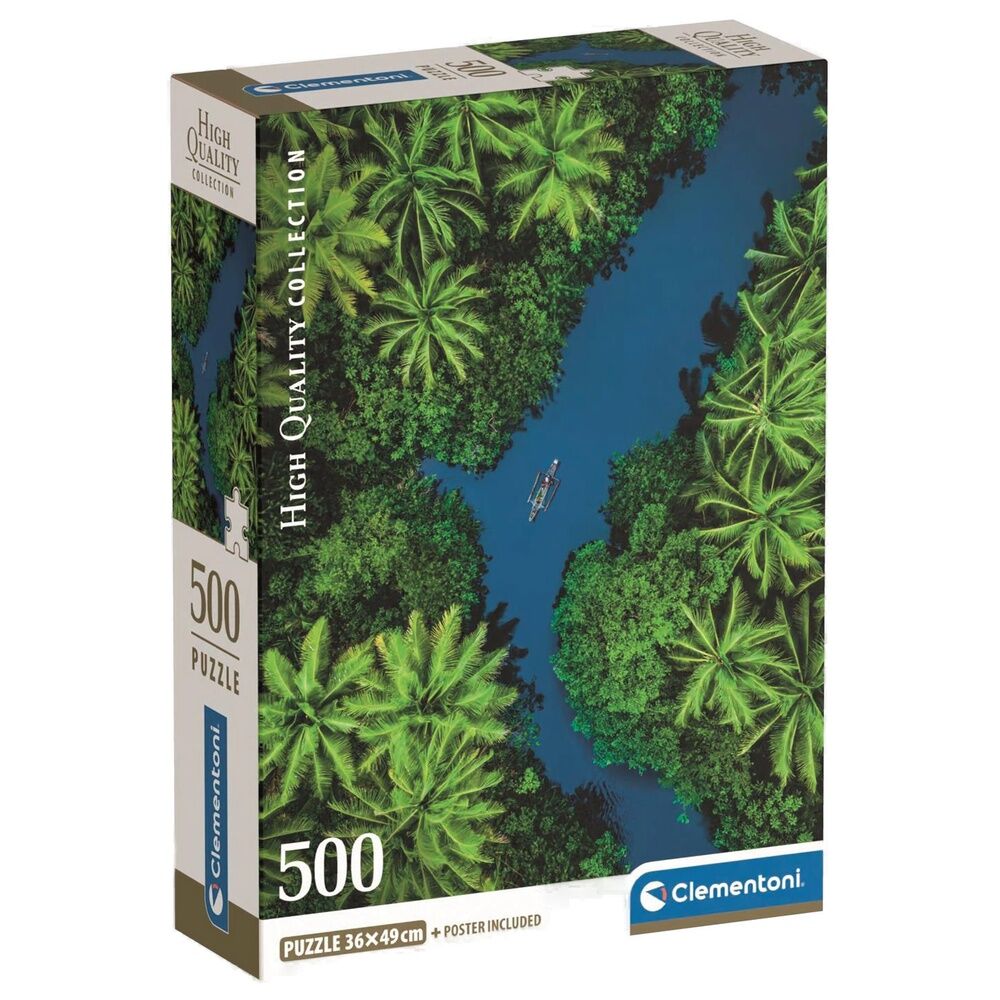 Imagen 1 - Puzzle Tropical Aerial View High Quality 500Pzs