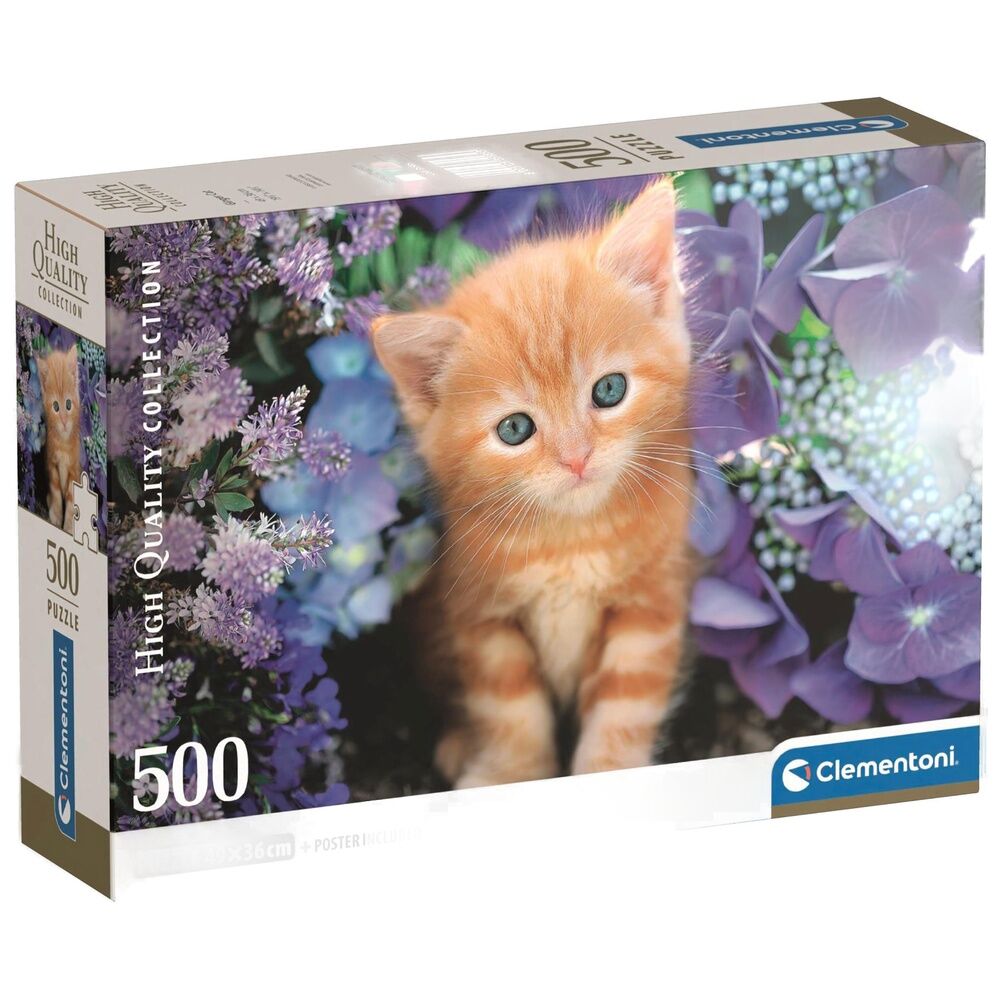 Imagen 1 - Puzzle Ginger Cat High Quality 500Pzs