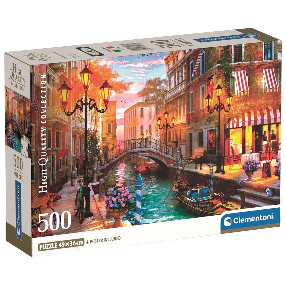 Imagen 1 - Puzzle Sunset Over Venice High Quality 500Pzs