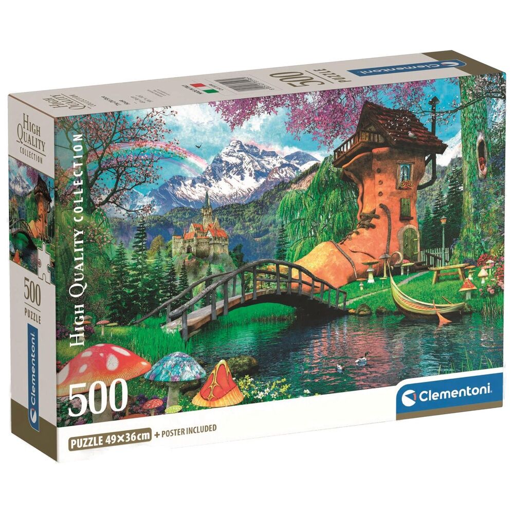 Imagen 1 - Puzzle The Old Shoe House High Quality 500Pzs