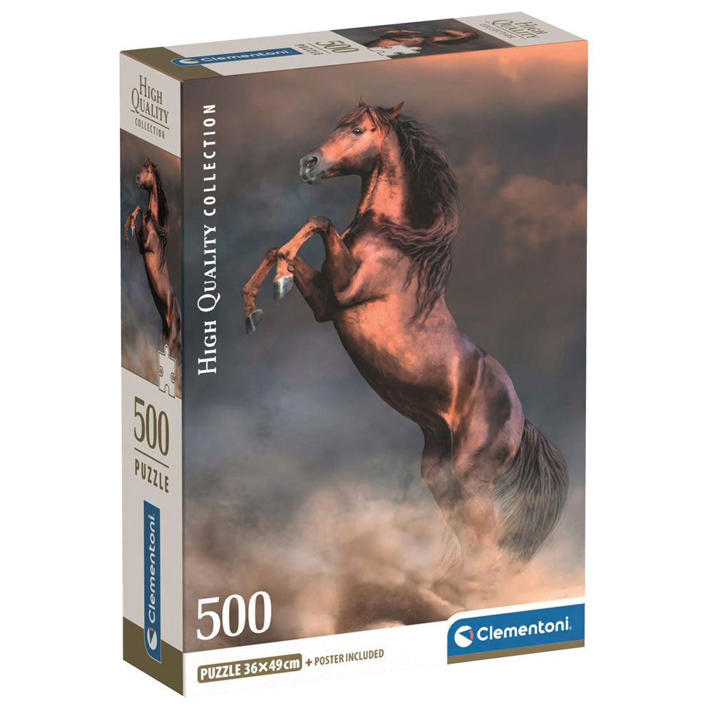 Imagen 1 - Puzzle Wild Red Stallion High Quality 500Pzs