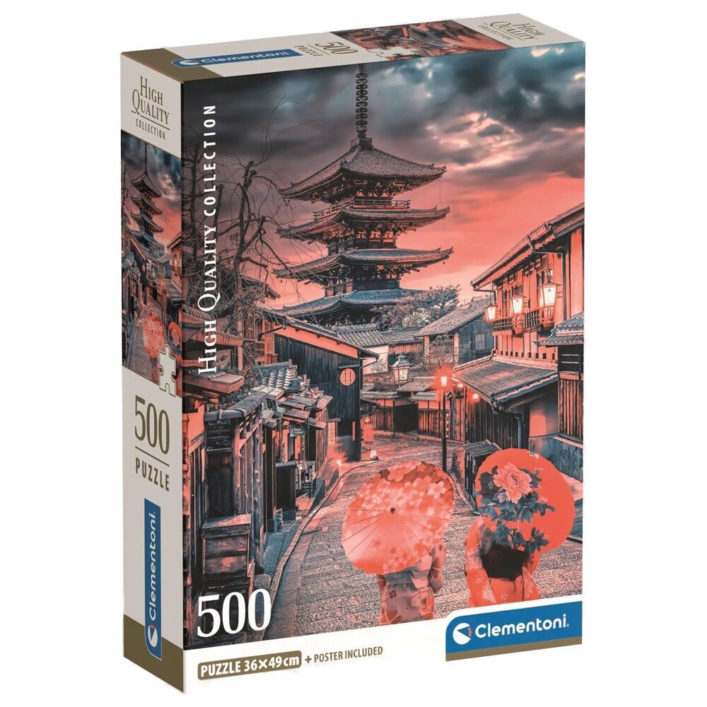 Imagen 1 - Puzzle Evening In Kyoto High Quality 500Pzs