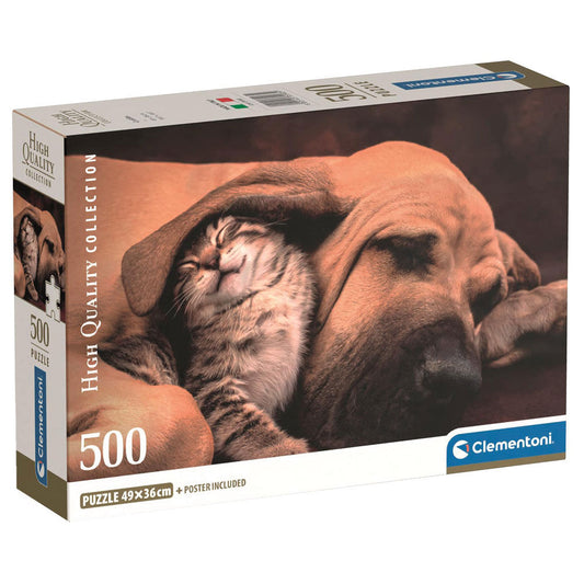Imagen 1 - Puzzle Cuddles High Quality 500Pzs