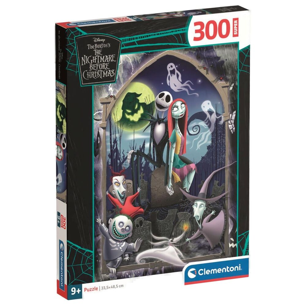 Imagen 1 - Puzzle Super Pesadilla Antes De Navidad Disney 300Pzs