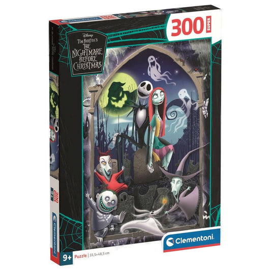 Imagen 1 - Puzzle Super Pesadilla Antes De Navidad Disney 300Pzs