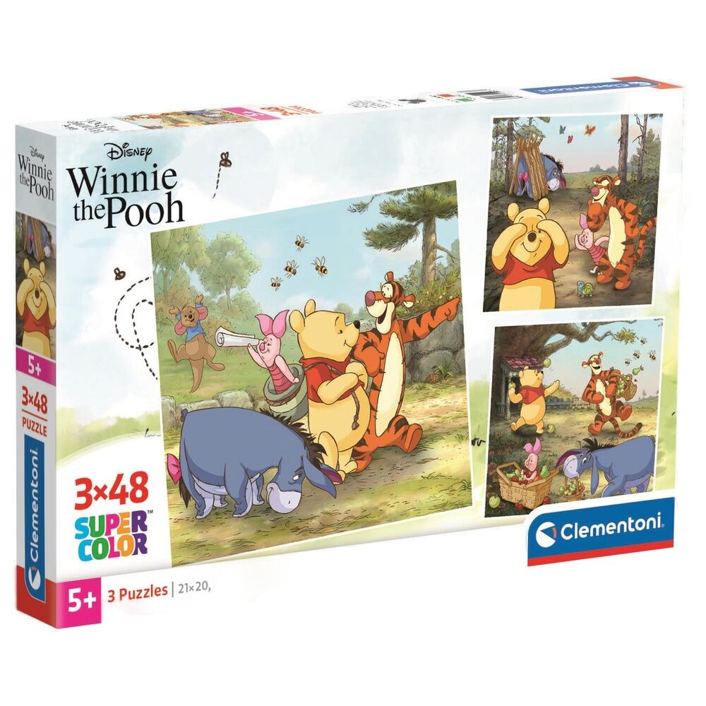 Imagen 1 - Puzzle Winnie The Pooh Disney 3X48pzs