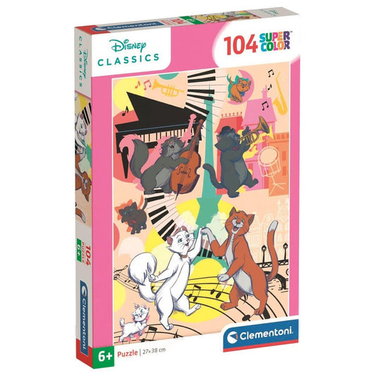 Imagen 1 - Puzzle Los Aristogatos Disney 104Pzs