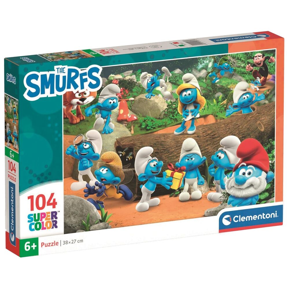 Imagen 1 - Puzzle Los Pitufos 104Pzs
