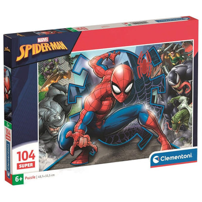 Imagen 2 - Puzzle Super Spiderman Marvel 104Pzs