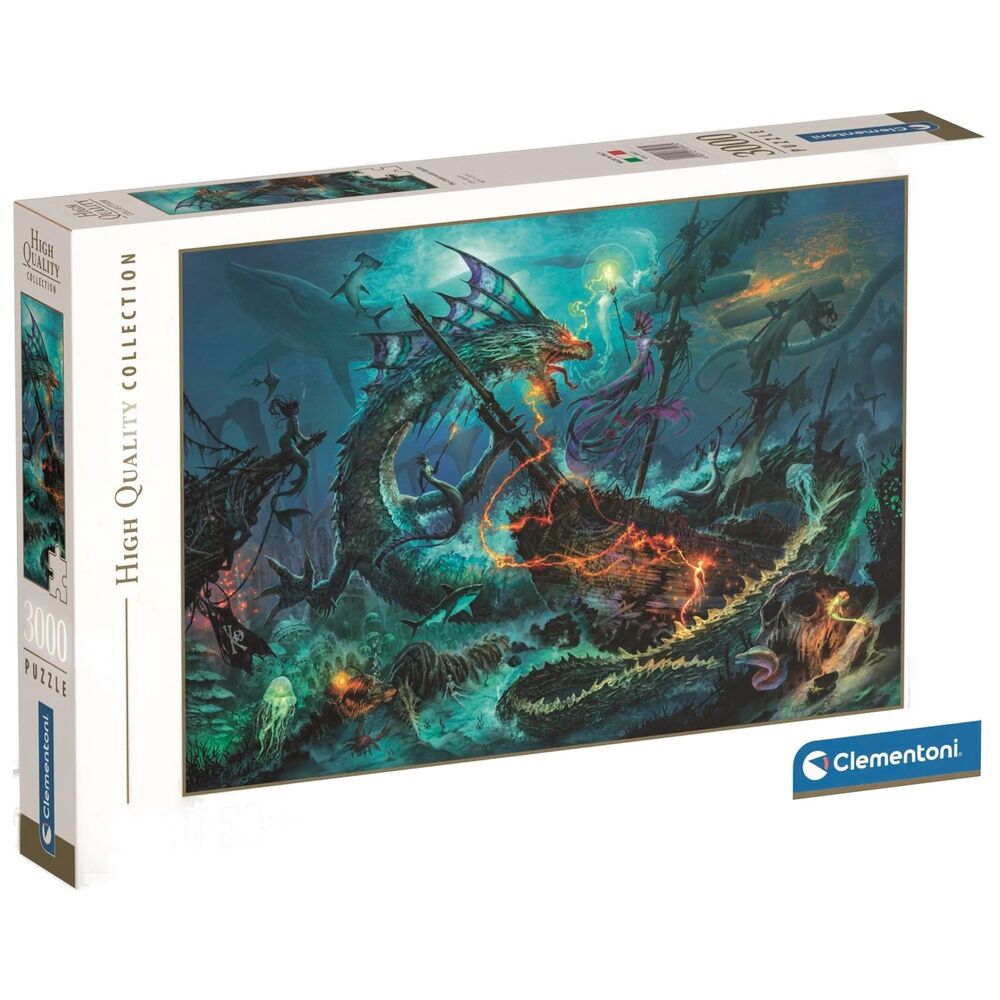 Imagen 1 - Puzzle The Underwater Battle High Quality 3000Pzs
