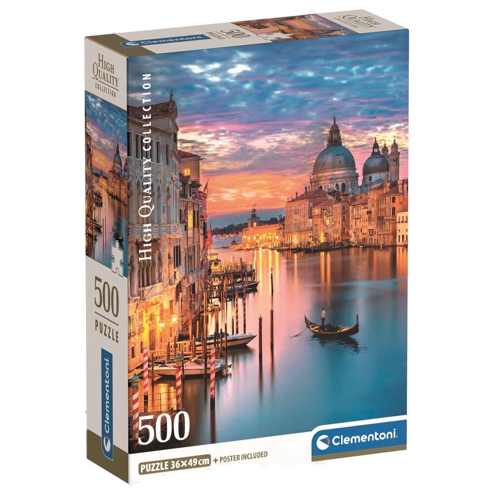 Imagen 1 - Puzzle Lighting Venice High Quality 500Pzs