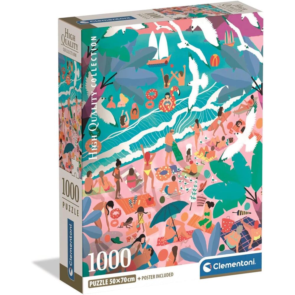 Imagen 2 - Puzzle Sunday At The Beach High Quality 1000Pzs