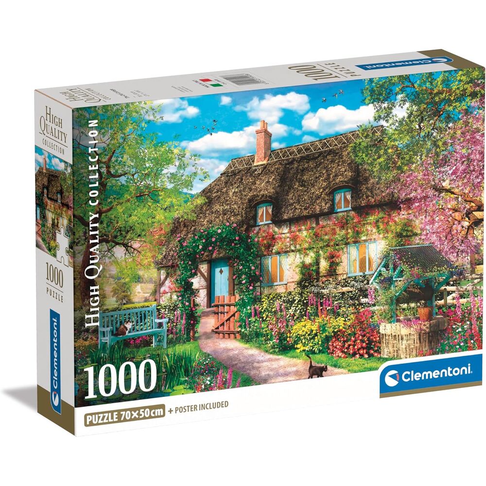 Imagen 2 - Puzzle The Old Cottage High Quality 1000Pzs