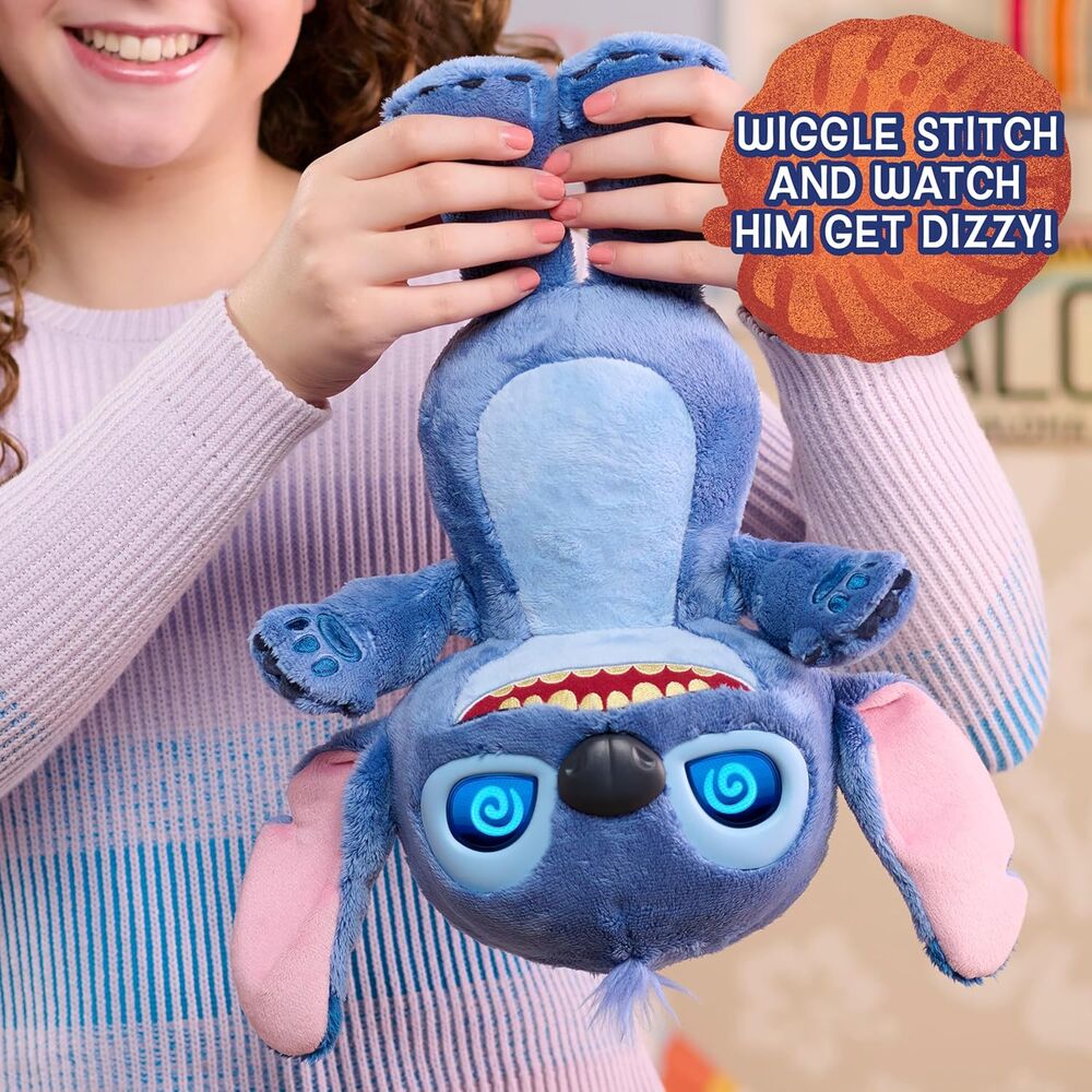 Imagen 5 - Peluche Interactivo Stitch Disney 30Cm