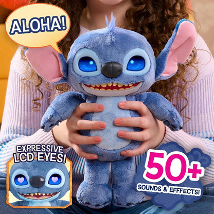 Imagen 10 - Peluche Interactivo Stitch Disney 30Cm