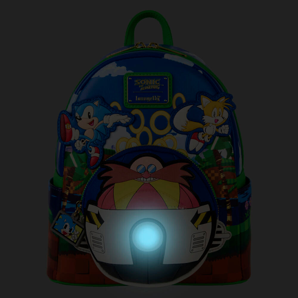 Imagen 5 - Mochila Sonic The Hedgehog Loungefly 26Cm