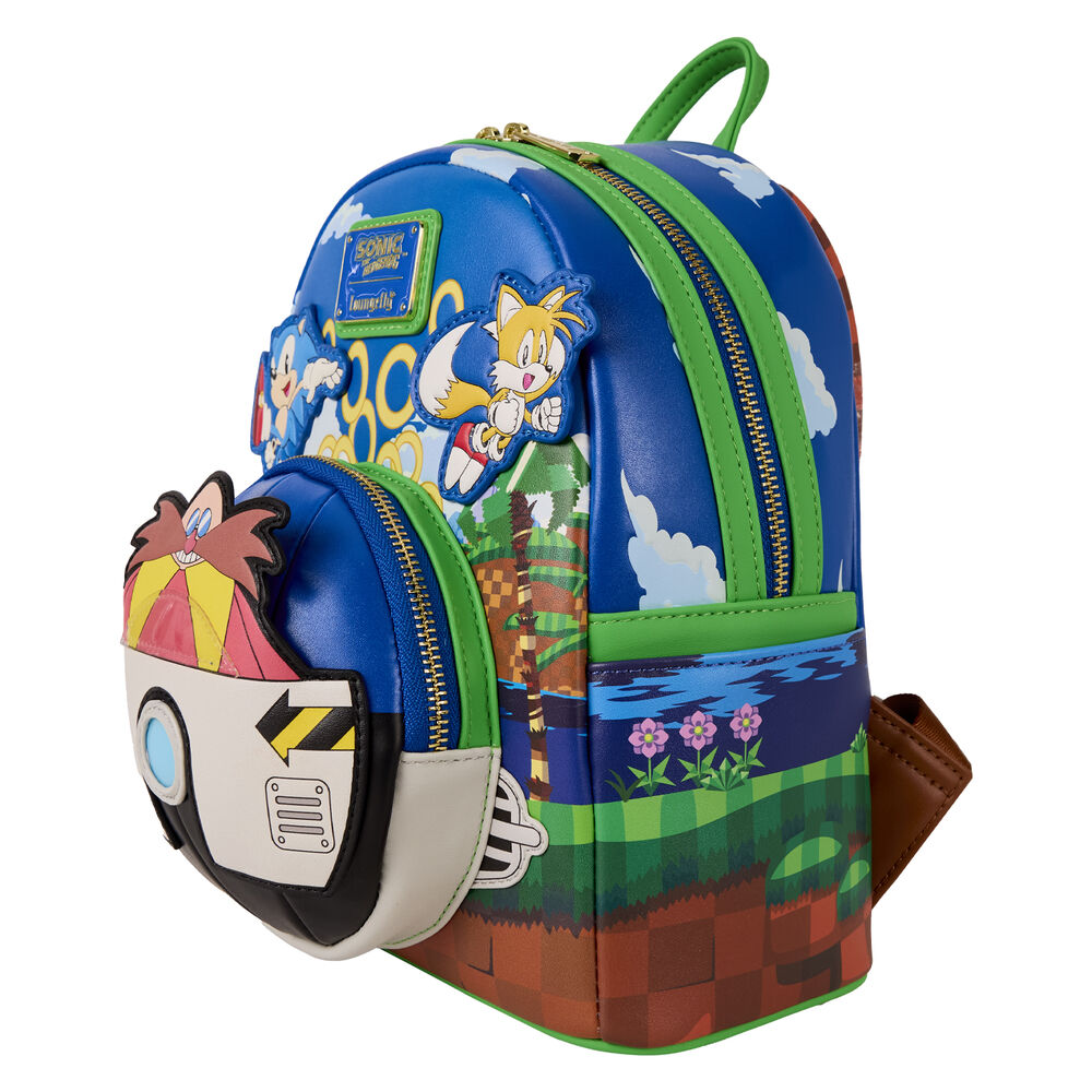 Imagen 3 - Mochila Sonic The Hedgehog Loungefly 26Cm