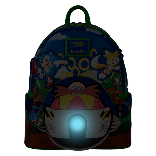Imagen 2 - Mochila Sonic The Hedgehog Loungefly 26Cm