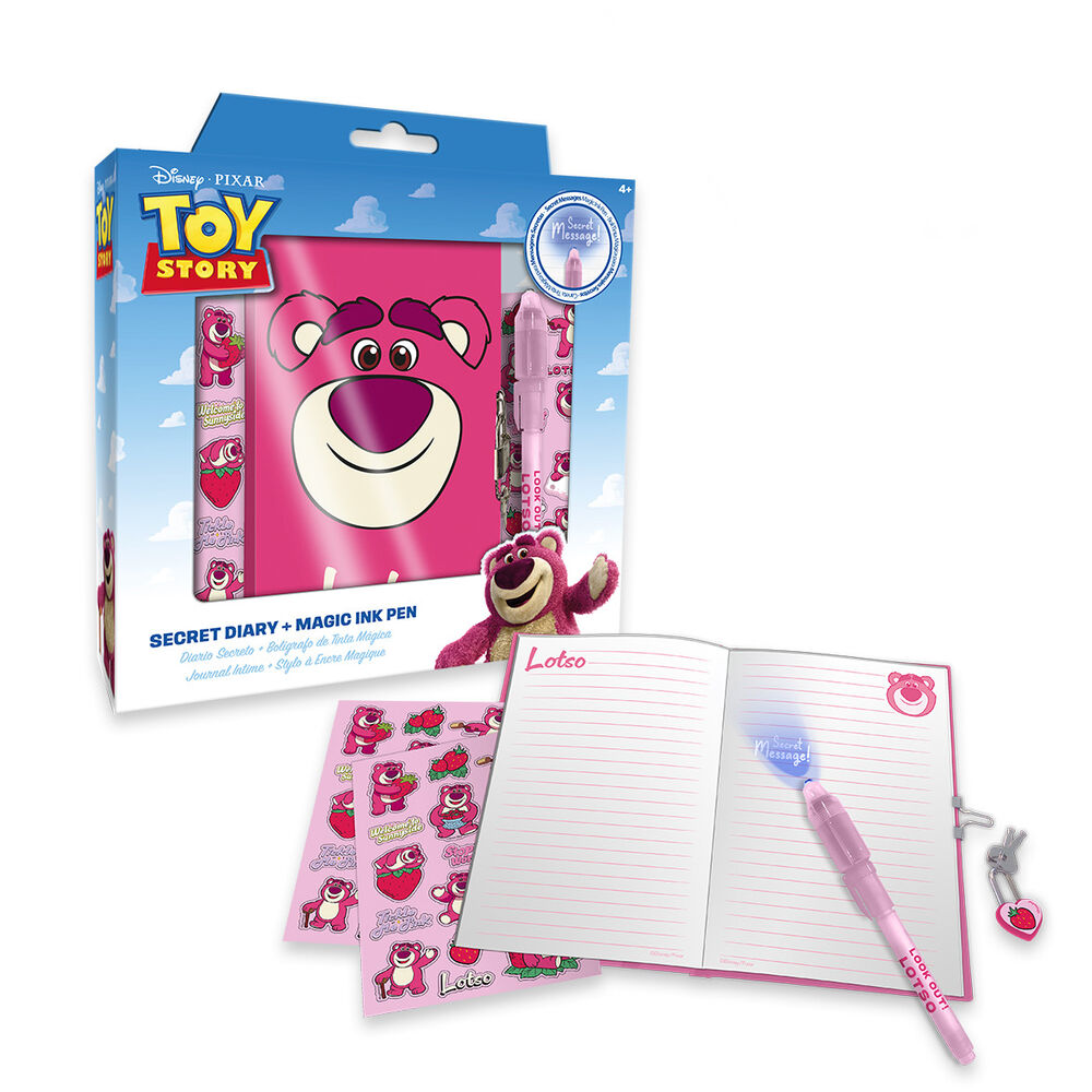 Imagen 1 - Dario + Boligrafo Magico Lotso Toy Story Disney Pixar