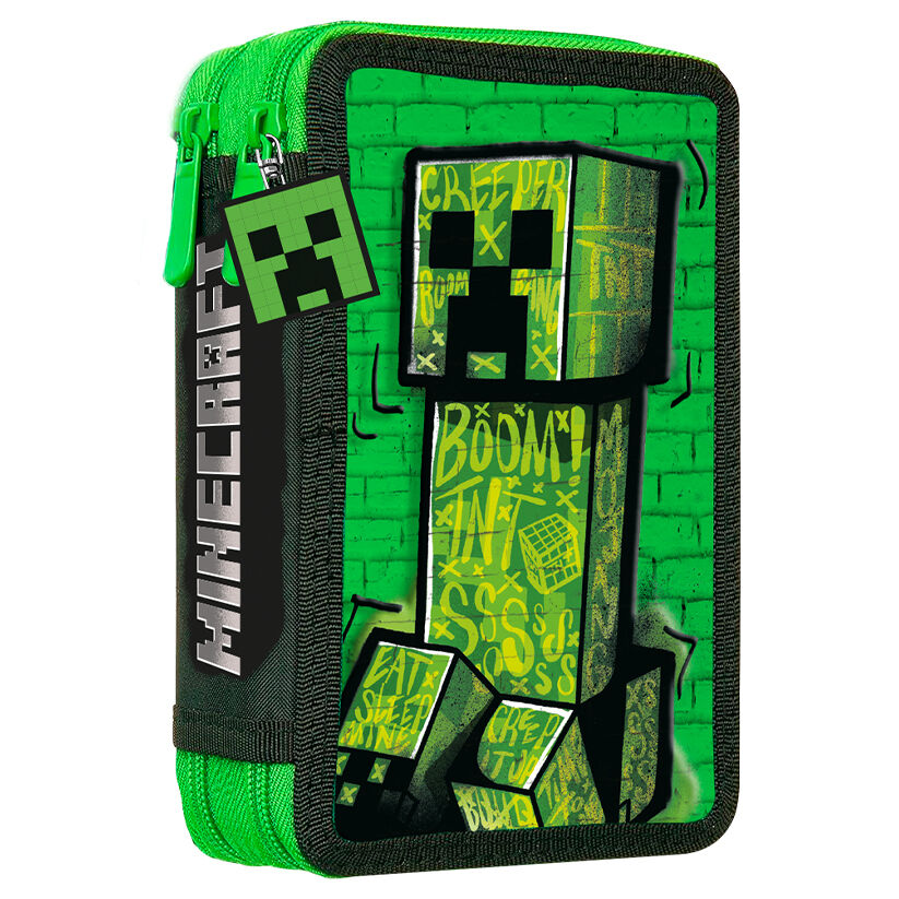 Imagen 1 - Plumier Minecraft Doble
