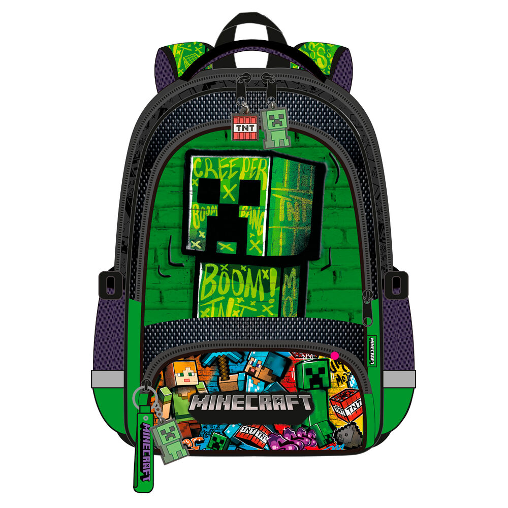 Imagen 1 - Mochila Minecraft 42Cm