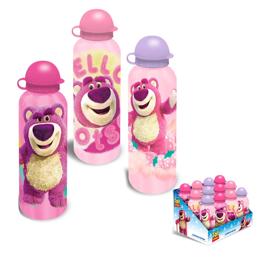 Imagen 1 - Cantimplora Aluminio Lotso Toy Story Disney Pixar 500Ml Surtido