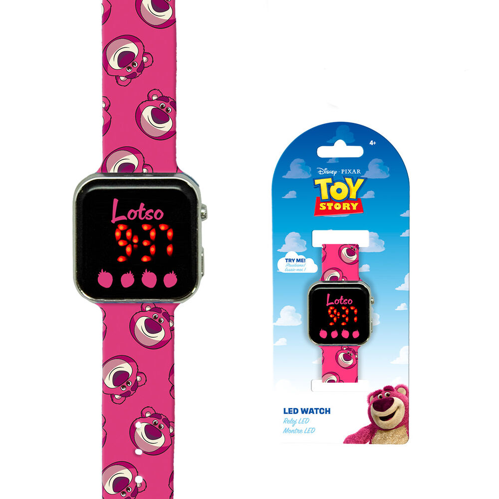 Imagen 1 - Reloj Led Lotso Toy Story Disney Pixar