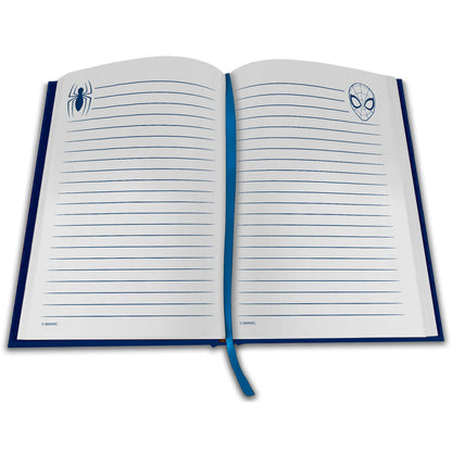 Imagen 2 - Cuaderno Con Reloj Spiderman Marvel