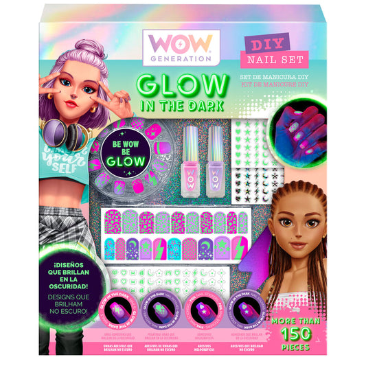 Imagen 1 - Set Manicura Con Uñas Perfumadas Wow Generation
