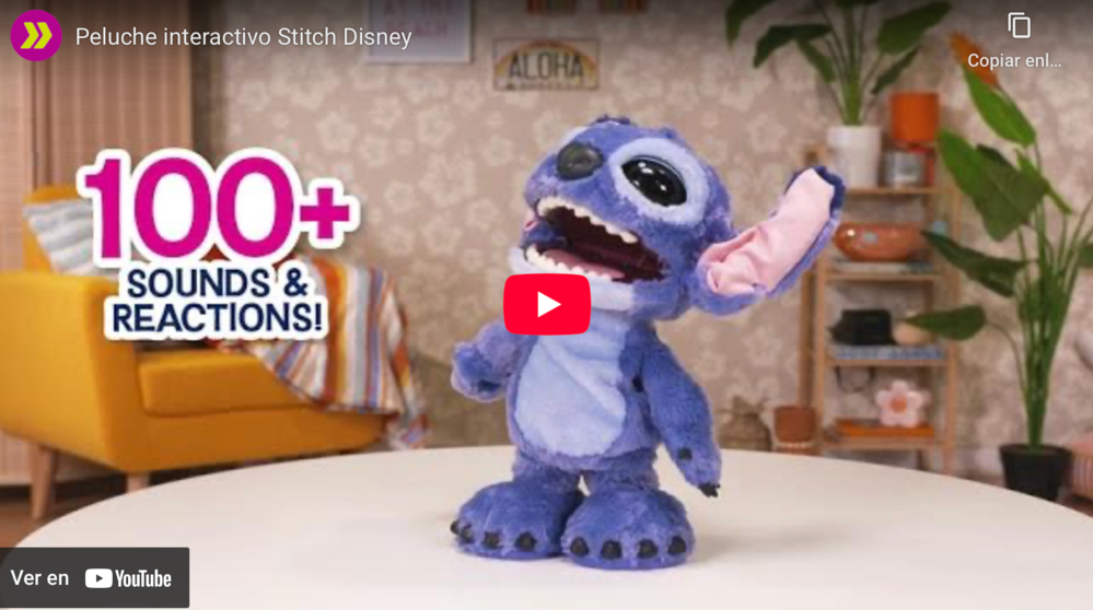 Imagen 3 - Peluche Interactivo Stitch Disney