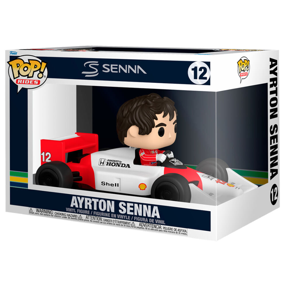 Imagen 2 - Figura Pop Rides Super Deluxe Formula 1 Mclaren Ayrton Senna