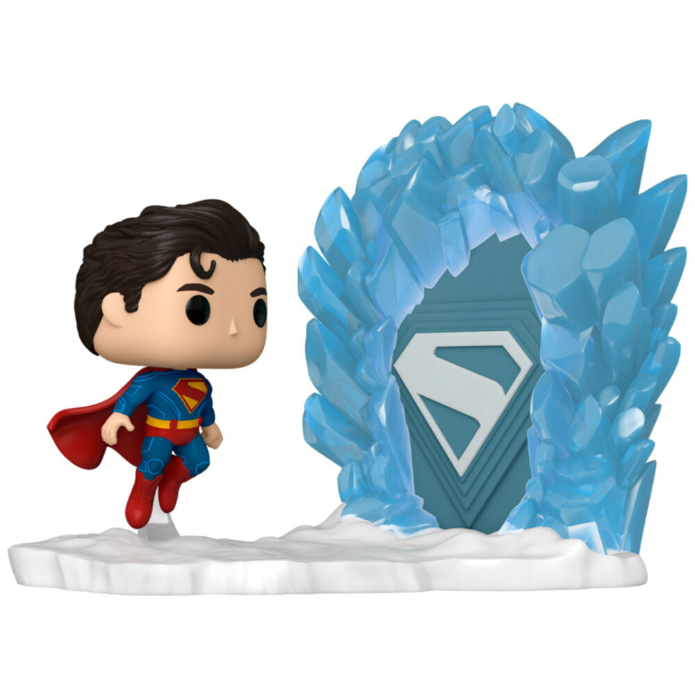 Imagen 1 - Figura Pop Moment Dc Comics Superman - Superman And Fortress Of Solitude