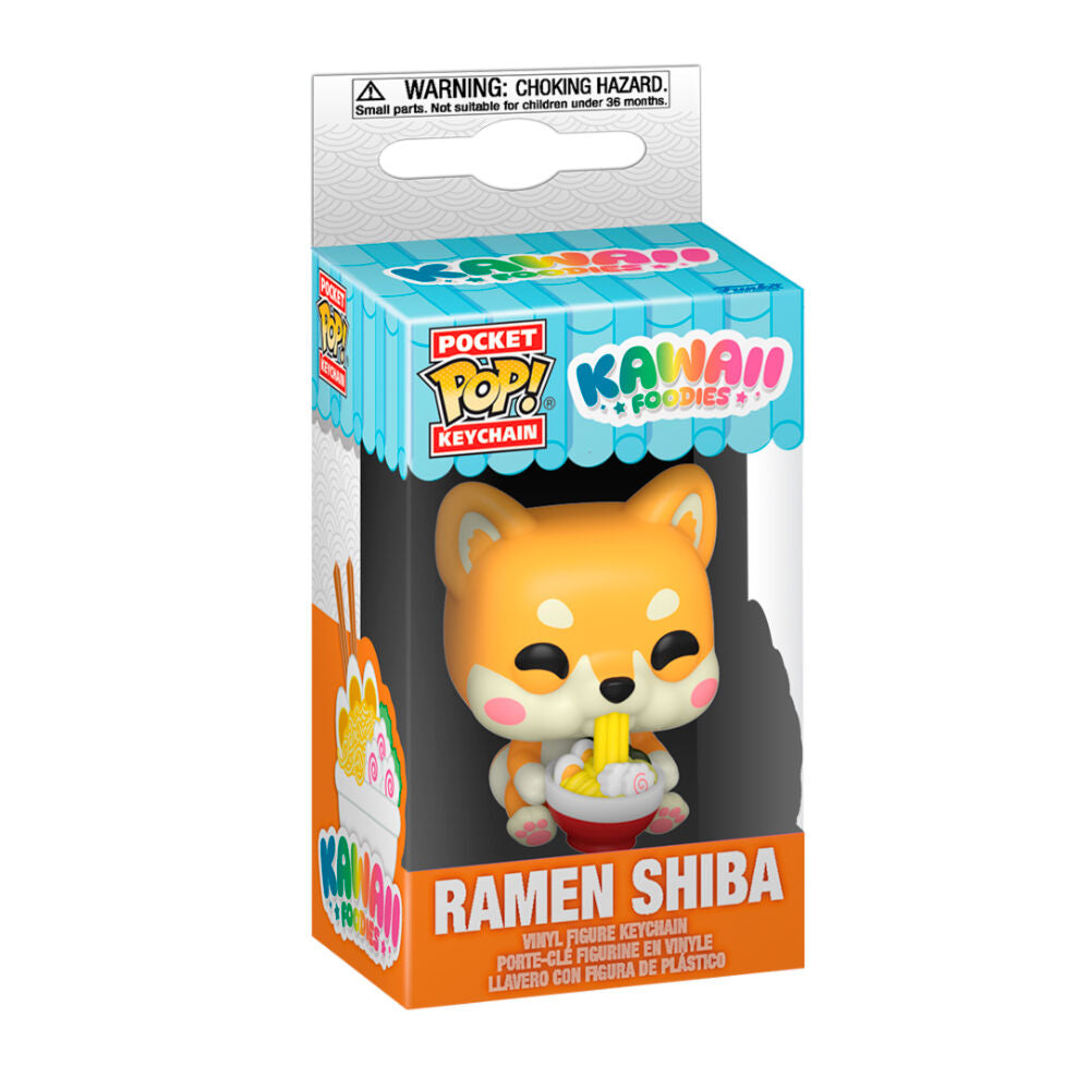 Imagen 2 - Llavero Pocket Pop Kawaii Fodies Ramen Shiba