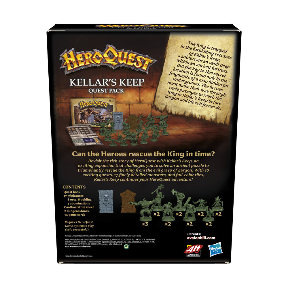Imagen 2 - Expansion Juego De Mesa Torreon De Kellars Heroquest Ingles
