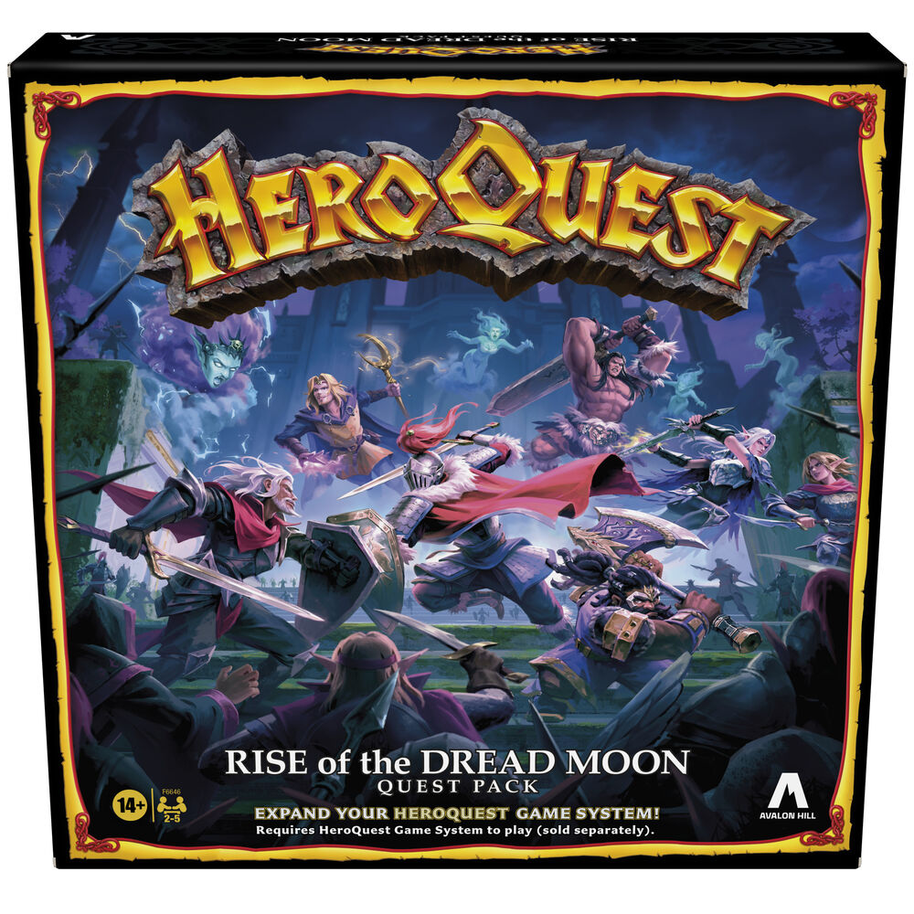 Imagen 1 - Expansion Juego De Mesa Salida De La Temible Luna Heroquest Ingles