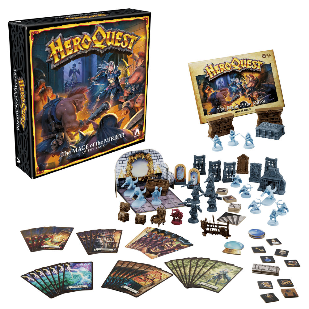 Imagen 2 - Expansion Juego De Mesa El Mago Del Espejo Heroquest Ingles