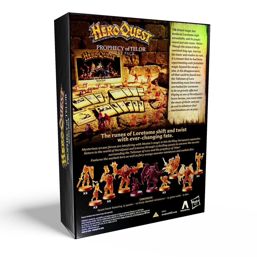 Imagen 4 - Expansion Juego De Mesa Profecía De Telor Heroquest Ingles