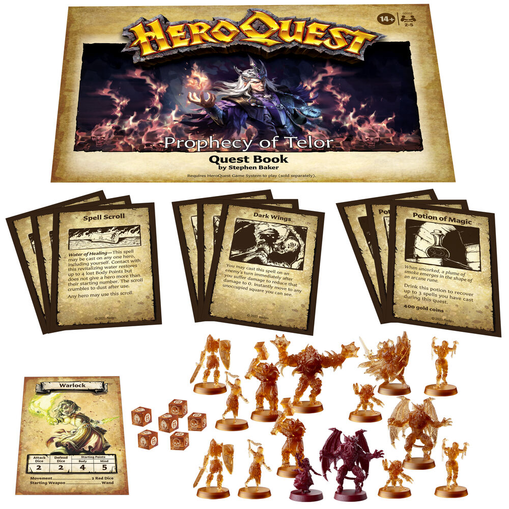 Imagen 2 - Expansion Juego De Mesa Profecía De Telor Heroquest Ingles