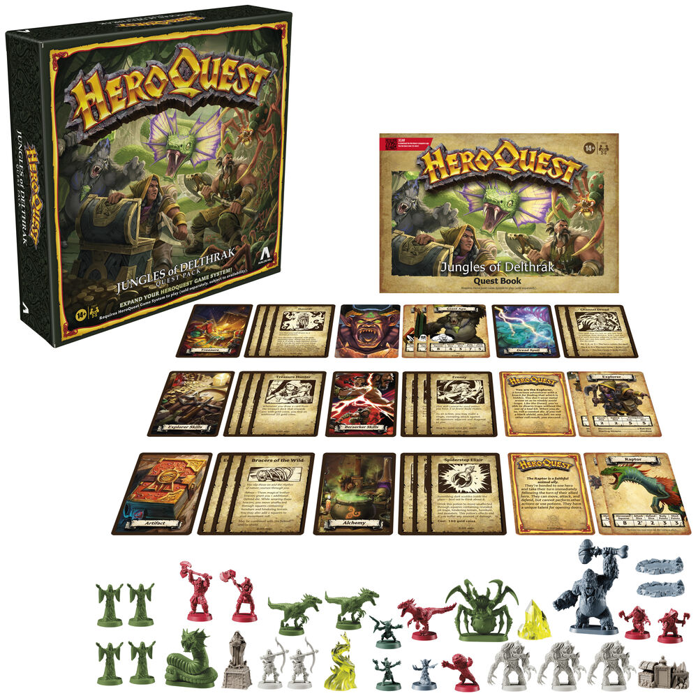 Imagen 2 - Expansion Juego De Mesa Selvas De Delthark Heroquest Ingles