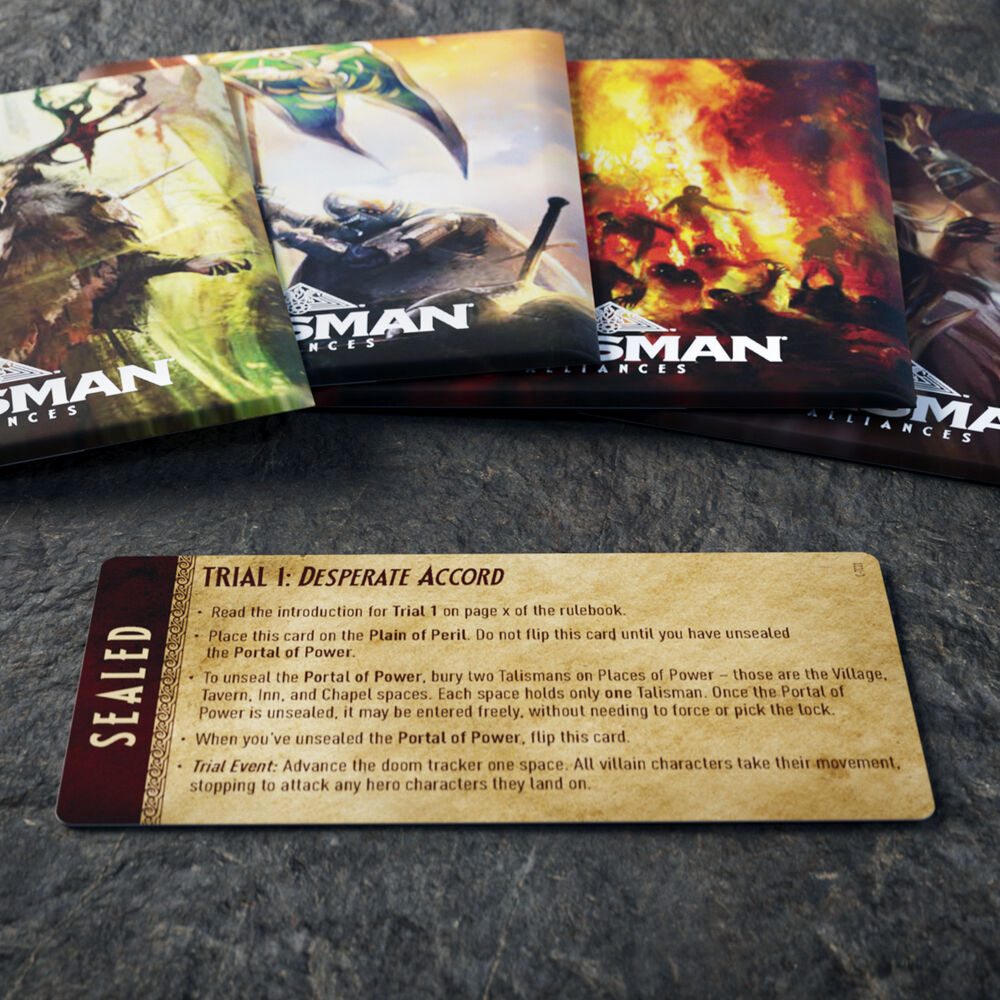 Imagen 5 - Expansion Juego De Mesa La Llamada Del Destino Talisman Alianzas Ingles