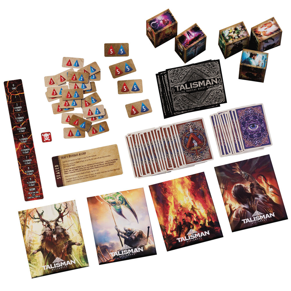 Imagen 2 - Expansion Juego De Mesa La Llamada Del Destino Talisman Alianzas Ingles