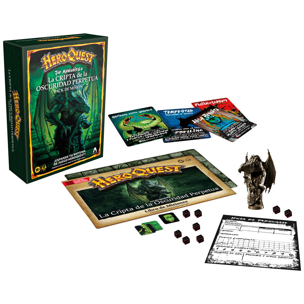 Imagen 8 - Expansion Juego De Mesa La Cripta De La Oscuridad Pertetua Heroquest Español