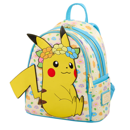 Imagen 2 - Mochila Floral Pikachu Pokemon Loungefly