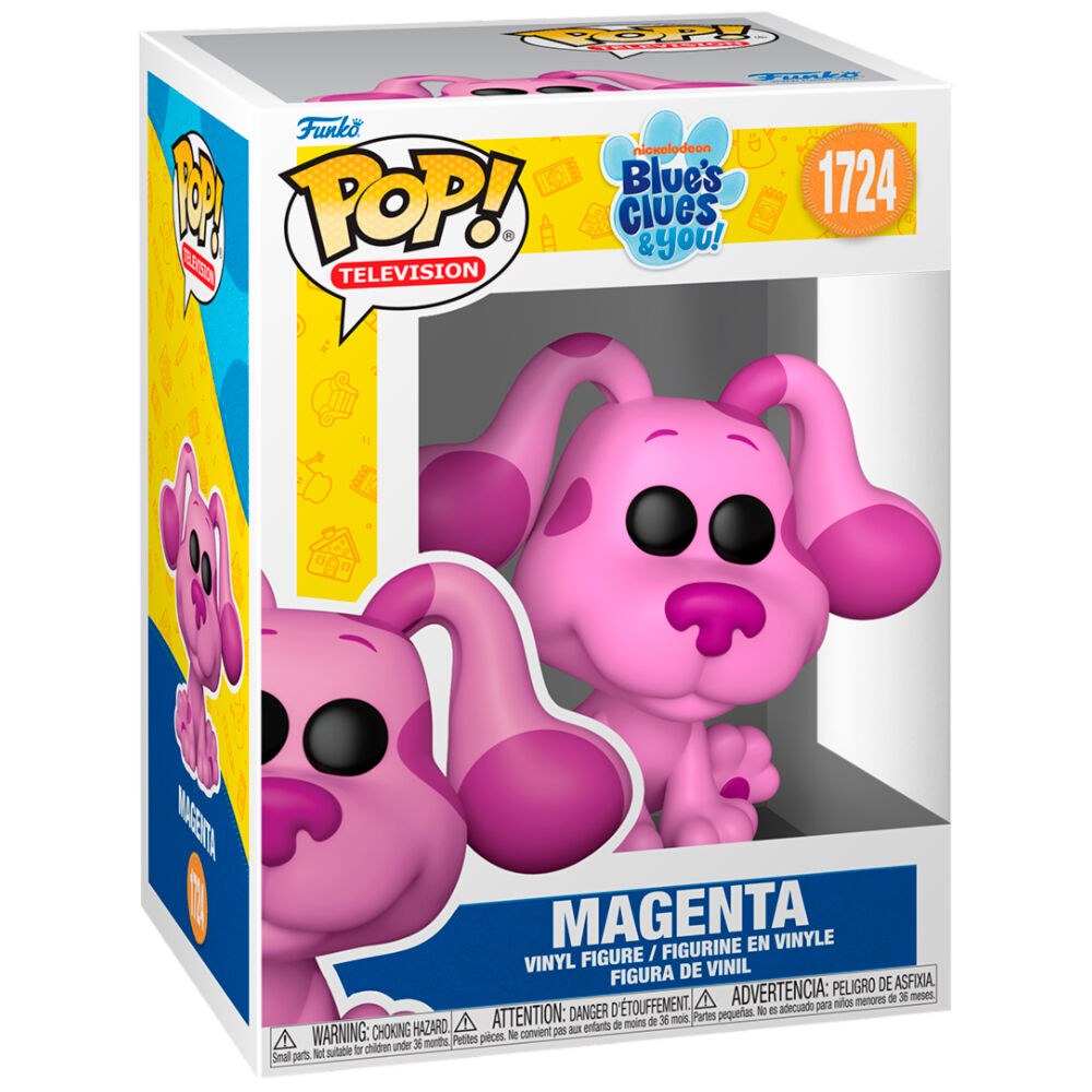 Imagen 1 - Figura Pop Blues Clues & You Magenta