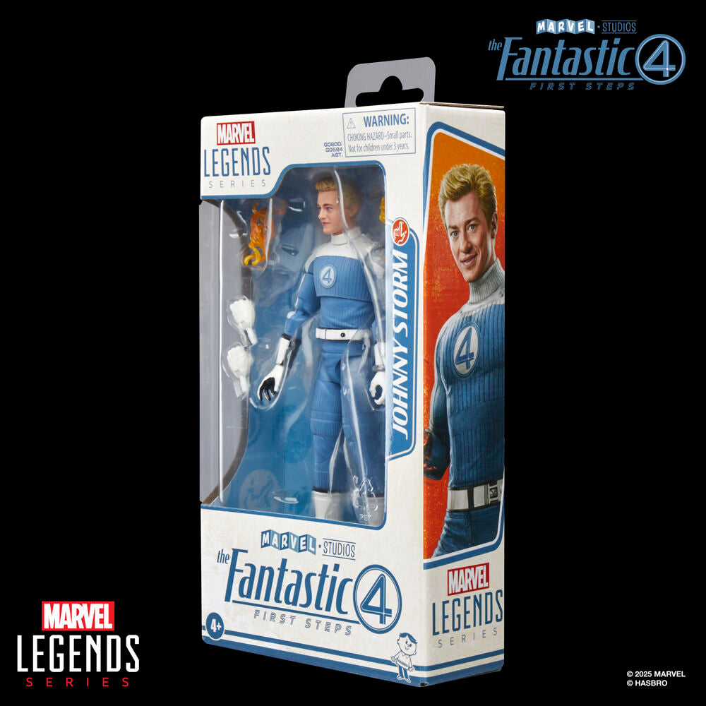 Imagen 12 - Figura Johnny Storm Los 4 Fantasticos Marvel 15Cm