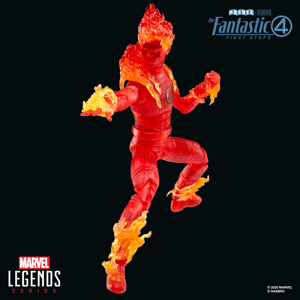 Imagen 4 - Figura Antorcha Humana Los 4 Fantasticos Marvel 15Cm