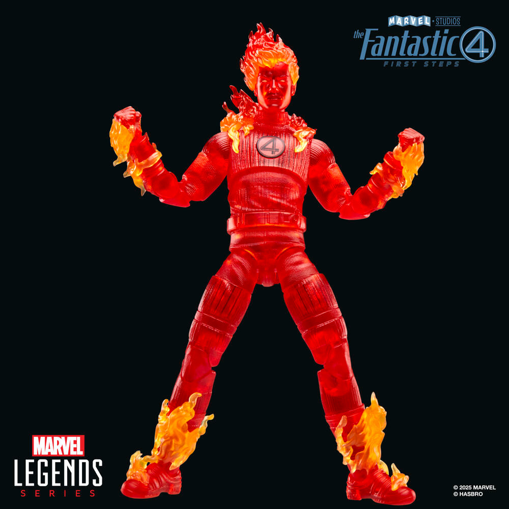 Imagen 6 - Figura Antorcha Humana Los 4 Fantasticos Marvel 15Cm